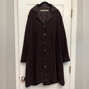 SOLD Cynthia Ashby Cotton Corduroy Jacket/Coat